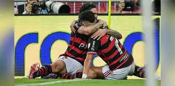 Flamengo derrotó 2-0 a Bolívar por la ida de los octavos de final de la Copa Libertadores 2024
