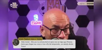 Mr. Peet 'dispara' fuerte contra jugador de Universitario a pesar del triunfo en el Monumental: "Es regular" Mr. Peet 'dispara' fuerte contra jugador de Universitario a pesar del triunfo en el Monumental: "Es regular"