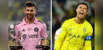 ¿Cuántos títulos más que Cristiano Ronaldo ha ganado Lionel Messi desde que ambos dejaron el fútbol europeo?