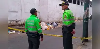 Rímac: hallan dos cadáveres en bolsas de rafias cerca al mercado Limoncillo