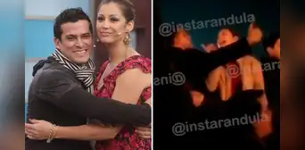 Christian Domínguez y Karla Tarazona se dedican canciones y lucen cariñosos en evento en Arequipa