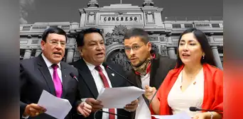 Congresistas de Fuerza Popular, APP, Perú Libre y Podemos Perú suman más de 1.000 inasistencias desde marzo 2024