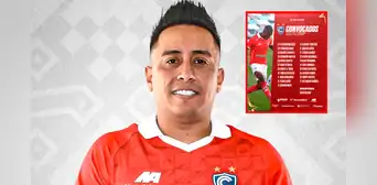 Cienciano convoca a Christian Cueva para duelo ante Alianza Lima pese a denuncia por violencia contra Pamela López