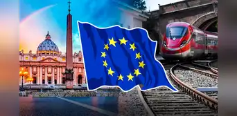 Este país tiene la red ferroviaria más corta del mundo: mide tan solo 3 cuadras y se conecta con Italia