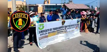 Trabajadores del INPE anuncian restricciones en penales de forma indefinida debido a huelga nacional Trabajadores del INPE anuncian restricciones en penales de forma indefinida debido a huelga nacional