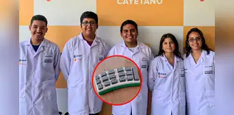 Estudiantes de Perú triunfan en Corea con innovador teclado para pacientes con paraplejia: ganan medalla de oro