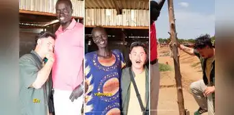Peruano en África queda sorprendido por el gran tamaño de los sudaneses: “Ni saltando llego” Peruano en África queda sorprendido por el gran tamaño de los sudaneses: “Ni saltando llego”