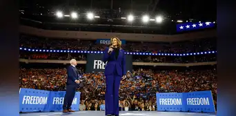 Kamala Harris es oficialmente la candidata por el Partido Demócrata para las elecciones en Estados Unidos Kamala Harris es oficialmente la candidata por el Partido Demócrata para las elecciones en Estados Unidos