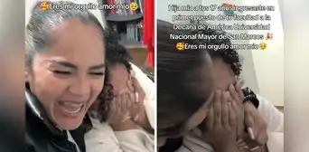 Madre llora de emoción al ver que su hija de 17 años ingresó a San Marcos: “¡Eres mi orgullo!”