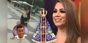 Melissa Klug niega que haya viajado a Brasil con Christian Cueva: iba a visitar a la virgen aparecida
