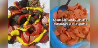 Comerciantes bolivianos innovan con la salchipapa y presentan el ‘salchichuño’: “Una delicia” Comerciantes bolivianos innovan con la salchipapa y presentan el ‘salchichuño’: “Una delicia”