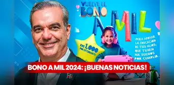 La BUENA NOTICIA del MINERD para todos los padres dominicanos que recibirán el Bono a Mil 2024 La BUENA NOTICIA del MINERD para todos los padres dominicanos que recibirán el Bono a Mil 2024