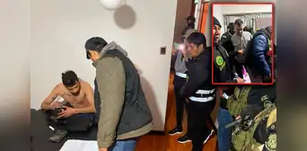 Policías capturan 8 extranjeros por delito "gota a gota" en Cusco, pero nueva ley impidió allanar inmuebles Policías capturan 8 extranjeros por delito "gota a gota" en Cusco, pero nueva ley impidió allanar inmuebles