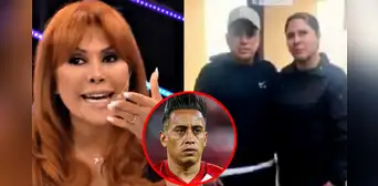 Magaly Medina FURIOSA con policía mujer que respaldó a Christian Cueva: "¡¿Qué le pasa?! Defiende a un golpeador" Magaly Medina FURIOSA con policía mujer que respaldó a Christian Cueva: "¡¿Qué le pasa?! Defiende a un golpeador"