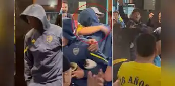 Luis Advíncula tuvo emotivo recibimiento de hinchas tras expulsión y eliminación de Boca Juniors en la Sudamericana Luis Advíncula tuvo emotivo recibimiento de hinchas tras expulsión y eliminación de Boca Juniors en la Sudamericana