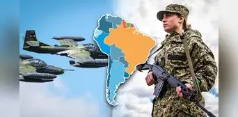 No es Perú: Estos son los 3 países de Sudamérica con las fuerzas militares más débiles, según un nuevo ranking No es Perú: Estos son los 3 países de Sudamérica con las fuerzas militares más débiles, según un nuevo ranking