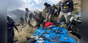 Incautan propaganda de Sendero Luminoso y ametralladoras que iban a ser usadas para emboscadas a la PNP