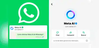¿Se puede borrar Meta AI de WhatsApp? Esto dice el chatbot si se lo preguntas