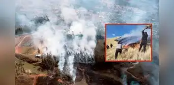 Ola de incendios forestales se registra en regiones del Perú: reportan el primer fallecido en Cusco