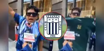 Peruano que se declara aliancista de corazón comete divertido blooper al entonar barra