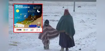 ¡Hasta -13° C! Senamhi advierte de heladas en múltiples regiones del Perú a partir del 25 de agosto ¡Hasta -13° C! Senamhi advierte de heladas en múltiples regiones del Perú a partir del 25 de agosto