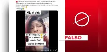 Video no muestra a mujer anunciando que tiene "viruela del mono en Perú” en agosto de 2024 Video no muestra a mujer anunciando que tiene "viruela del mono en Perú” en agosto de 2024