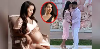 Samahara Lobatón celebra lujoso baby shower para su segunda hija y Melissa Klug asistió a la fiesta