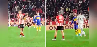 Luis Advíncula 'explotó' y encaró a jugadores de Estudiantes tras celebraciones por el gol