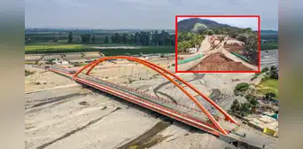 MTC prepara construcción de gigantesco puente de más de 500 metros que beneficiará 32 mil personas MTC prepara construcción de gigantesco puente de más de 500 metros que beneficiará 32 mil personas