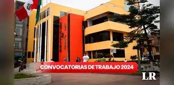 Municipalidad de Los Olivos abre convocatoria de trabajo y ofrece sueldos de hasta S/6.000: link y cómo postular Municipalidad de Los Olivos abre convocatoria de trabajo y ofrece sueldos de hasta S/6.000: link y cómo postular