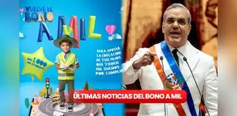 Bono A Mil EN VIVO HOY, 29 de agosto 2024: nuevo LINK OFICIAL, BUENAS NOTICIAS de MINERD y cómo registrarse Bono A Mil EN VIVO HOY, 29 de agosto 2024: nuevo LINK OFICIAL, BUENAS NOTICIAS de MINERD y cómo registrarse
