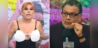 Magaly Medina confronta a Tomás Angulo por justificar actos violentos de Christian Cueva: No lo tolero