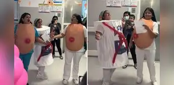 Enfermeras peruanas la rompen con baile para promover la lactancia materna: “El tarro lo dio todo”