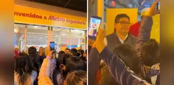 Emotiva despedida de Metro UNI: clientes y trabajadores se unen en aplausos Emotiva despedida de Metro UNI: clientes y trabajadores se unen en aplausos
