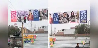 Peruano se soerprende al ver cartel de concierto con Christian Domínguez, Karla Tarazona y Pamela Franco Peruano se soerprende al ver cartel de concierto con Christian Domínguez, Karla Tarazona y Pamela Franco