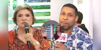 Rosario Sasieta indignada con 'Giselo' por decirle 'Charo' y lo minimiza preguntándole: "¿Cómo te llamas?"