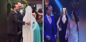 Joven no pudo ir a matrimonio, pero se contactó por videollamada durante toda la fiesta