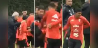 ¡Apanado! Maxloren Castro, 'joya' de Cristal, fue recibido con callejón oscuro en entrenamientos de la selección peruana