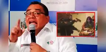 Ministro del Interior ningunea a periodista tras increparle sobre inseguridad en Perú: Le explico con manzanitas