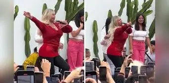 ¡Inesperado! Susy Díaz causa furor en la PUCP y universitarios entonaron 'Vive la vida'