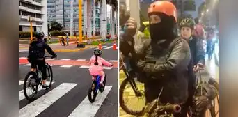 Hombre armado con objeto punzocortante recorre ciclovía de av. Arequipa, ciclista lo denuncia a la policía: “Le quiso cortar la cara”