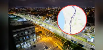 La avenida más larga de LIMA tiene 24 kilómetros y une 6 distritos, incluyendo CARABAYLLO, COMAS y LOS OLIVOS