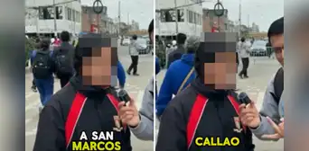 Joven confiesa en simulacro de San Marcos que ya ingresó a la UNAC, Villareal, y otras 2 universidades: "No me gusta nada" Joven confiesa en simulacro de San Marcos que ya ingresó a la UNAC, Villareal, y otras 2 universidades: "No me gusta nada"