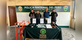 Ate: Cae banda de estafadores que simulaban ser trabajadores de empresa eléctrica para cobrar pagos falsos a usuarios Ate: Cae banda de estafadores que simulaban ser trabajadores de empresa eléctrica para cobrar pagos falsos a usuarios