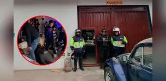 Allanan búnker en Ate: un policía implicado y 39 personas detenidas con armas de guerra