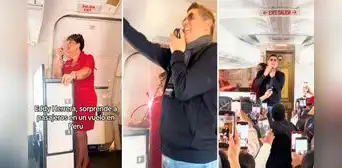 Eddy Herrera sorprende a pasajeros y se pone a cantar en avión en Perú: “Este país me ha dado tanto apoyo”