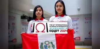 Dos escolares peruanas buscan ganar el Mundial de Informática en Egipto y superar a 80 países: ya ganaron concursos internacionales