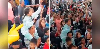 Niña mexicana se emociona hasta las lágrimas al cantar cumbia de Rossy War en concierto Niña mexicana se emociona hasta las lágrimas al cantar cumbia de Rossy War en concierto