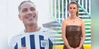 Brunella Horna y su INSÓLITA reacción al ver la presentación de Paolo Guerrero en Alianza Lima
