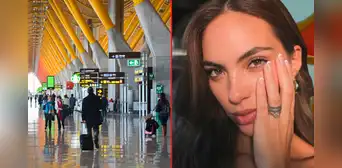 Natalie Vértiz enfrenta inconveniente en aeropuerto de España: “Nunca me había pasado esto”
